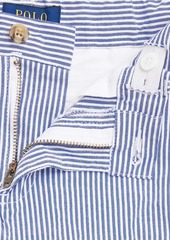 Ralph Lauren: Polo Little Boy's & Boy's Seersucker Flat-Front Shorts