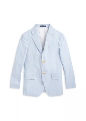 Ralph Lauren: Polo Little Boy's & Boy's Seersucker Single-Breasted Jacket