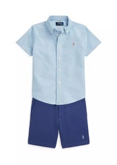 Ralph Lauren: Polo Little Boy's & Boy's Short-Sleeve Button-Up Shirt
