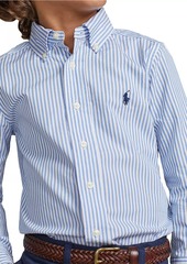 Ralph Lauren: Polo Little Boy's & Boy's Striped Button-Up Shirt