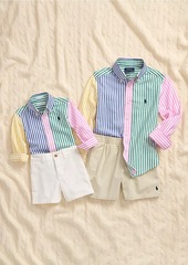 Ralph Lauren: Polo Little Boy's & Boy's Striped Poplin Shirt