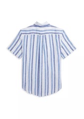 Ralph Lauren: Polo Little Boy's & Boy's Striped Short-Sleeve Shirt