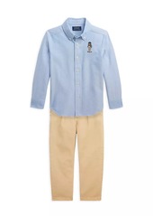 Ralph Lauren: Polo Little Boy's & Boy's Twill Chino Pants