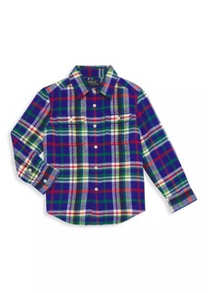 Ralph Lauren: Polo Little Boy's Matlock Plaid Shirt