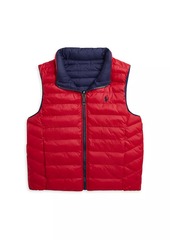 Ralph Lauren: Polo Little Boy's Reversible Lightweight Vest