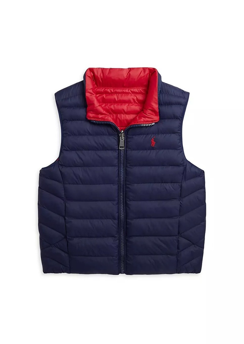 Ralph Lauren: Polo Little Boy's Reversible Lightweight Vest