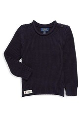 Ralph Lauren: Polo Little Boy's Rolled-Neck Sweater