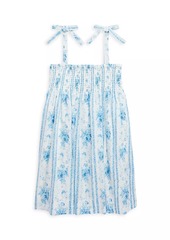 Ralph Lauren: Polo Little Girl's & Girl's Batiste Empire-Waist Dress