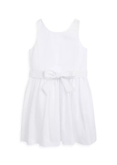 Ralph Lauren: Polo Little Girl's & Girl's Cotton A-Line Dress