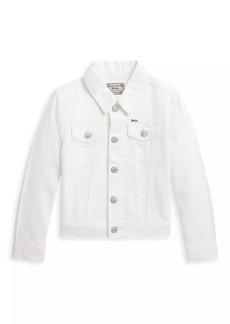 Ralph Lauren: Polo Little Girl's & Girl's Denim Trucker Jacket