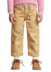 Ralph Lauren: Polo Little Girl's & Girl's Floral Cropped Pants