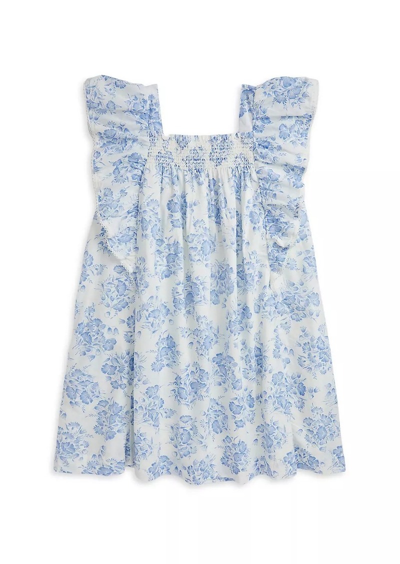 Ralph Lauren: Polo Little Girl's & Girl's Floral Flounce Dress