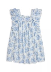 Ralph Lauren: Polo Little Girl's & Girl's Floral Flounce Dress