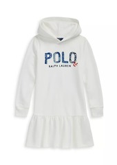 Ralph Lauren: Polo Little Girl's & Girl's Magic Fleece Hoodie Dress
