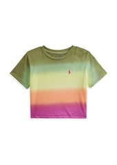 Ralph Lauren: Polo Little Girl's & Girl's Ombré Jersey T-Shirt