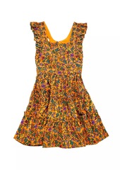 Ralph Lauren: Polo Little Girl's & Girl's Paisley Print Flutter-Sleeve Dress