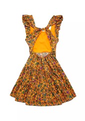 Ralph Lauren: Polo Little Girl's & Girl's Paisley Print Flutter-Sleeve Dress