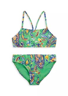 Ralph Lauren: Polo Little Girl's & Girl's Paisley Print Swim Bikini