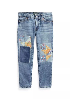 Ralph Lauren: Polo Little Girl's & Girl's Patchwork Boyfried Jeans