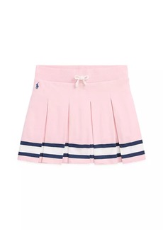 Ralph Lauren: Polo Little Girl's & Girl's Pleated Jersey Skirt