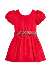 Ralph Lauren: Polo Little Girl's & Girl's Puff-Sleeve Dress