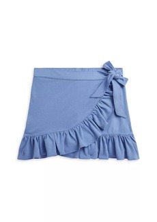 Ralph Lauren: Polo Little Girl's & Girl's Ruffle-Trim Wrap Skort