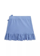 Ralph Lauren: Polo Little Girl's & Girl's Ruffle-Trim Wrap Skort