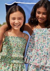 Ralph Lauren: Polo Little Girl's & Girl's Smocked Floral Romper