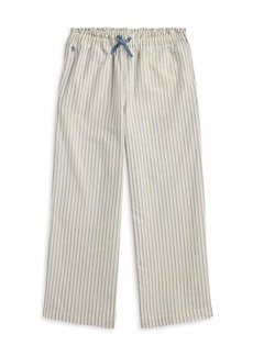 Ralph Lauren: Polo Little Girl's & Girl's Striped Cotton Pants