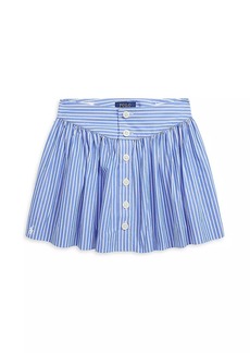 Ralph Lauren: Polo Little Girl's & Girl's Striped Poplin Skirt