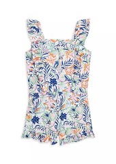 Ralph Lauren: Polo Little Girl's & Girl's Tropical Print Romper