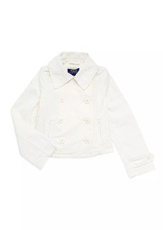 Ralph Lauren: Polo Little Girl's & Girl's Willmar Canvas Double-Breasted Jacket