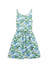 Ralph Lauren: Polo Little Girl's Floral A-Line Dress