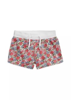 Ralph Lauren: Polo Little Girl's Floral Print Drawstring Shorts