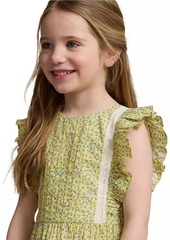 Ralph Lauren: Polo Little Girl's Floral Print Shirtdress