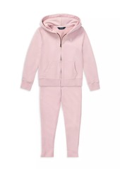 Ralph Lauren: Polo Little Girl's French Terry Hoodie