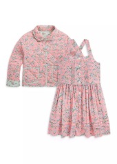 Ralph Lauren: Polo Little Girl's Linen Floral Dress