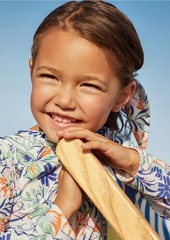 Ralph Lauren: Polo Little Girl's Tropical Long-Sleeve Bodysuit