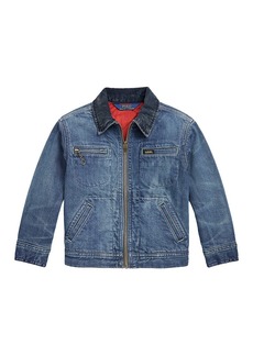 Ralph Lauren: Polo Little Kid's & Kid's Classic Trucker Denim Jacket
