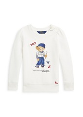 Ralph Lauren: Polo Little Kid's & Kid's Polo Bear Crewneck Sweatshirt