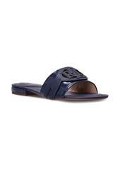 Ralph Lauren logo-appliqué flat sandals