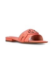 Ralph Lauren logo-appliqué flat sandals