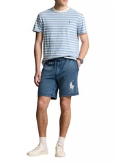 Ralph Lauren Polo Logo Cotton-Blend Fleece Shorts