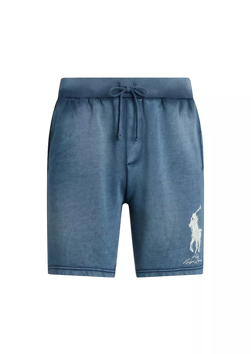 Ralph Lauren Polo Logo Cotton-Blend Fleece Shorts