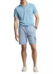 Ralph Lauren Polo Logo Cotton-Blend Fleece Shorts