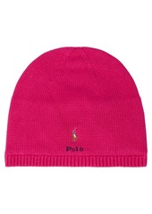Ralph Lauren: Polo Logo cotton knit beanie