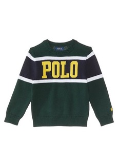 Ralph Lauren: Polo Logo Cotton Sweater (Big Kids)