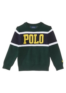 Ralph Lauren: Polo Logo Cotton Sweater (Toddler/Little Kids)
