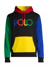 Ralph Lauren Polo Logo Double-Knit Hoodie