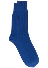 Ralph Lauren Polo logo embroidered ankle socks